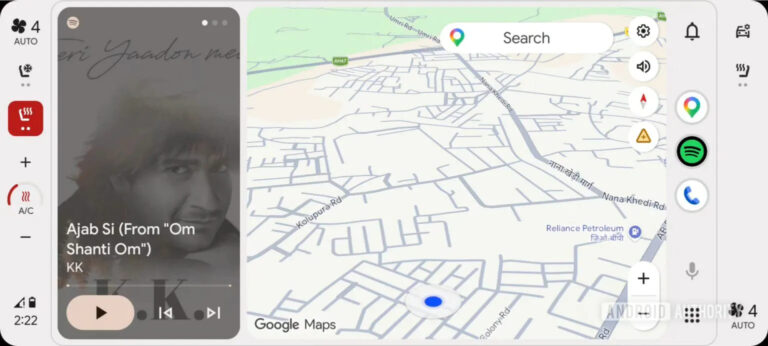 - Android Auto controllo clima
