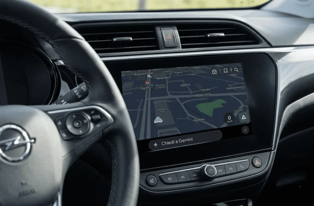Gemini su Android Auto Opel Crossland