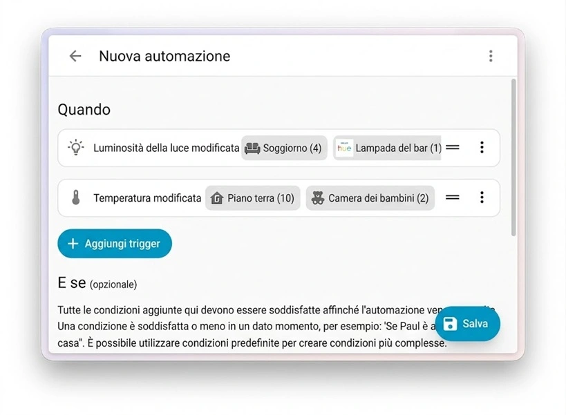 - Numero di entità automazioni Home Assistant 2026.6